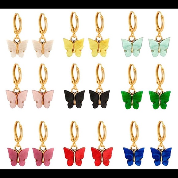 3 for $30 Butterfly acrylic earrings🦋 - Picture 5 of 5